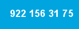 922 156 31 75 922 156 31 75